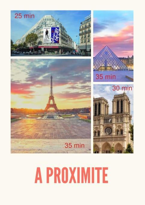 Appart Proche Disneyland Et Paris Lägenhet Noisy-le-Grand Exteriör bild